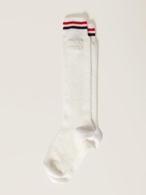 GUCCI adidas x Gucci long cotton socks | REVERSIBLE