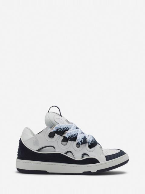 Lanvin CURB LEATHER SNEAKERS