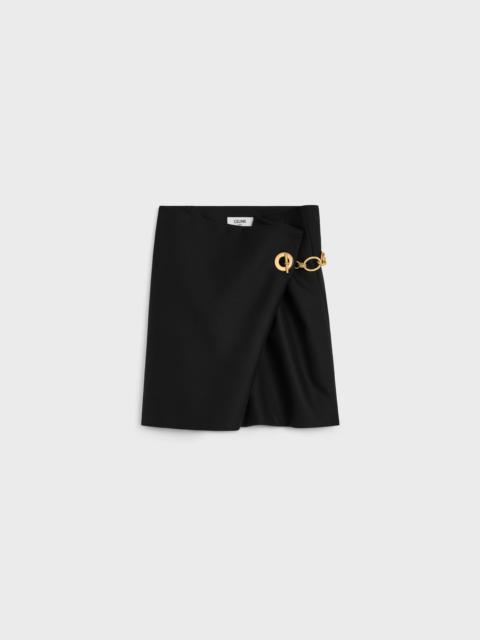 CELINE mini skirt IN mohair wool