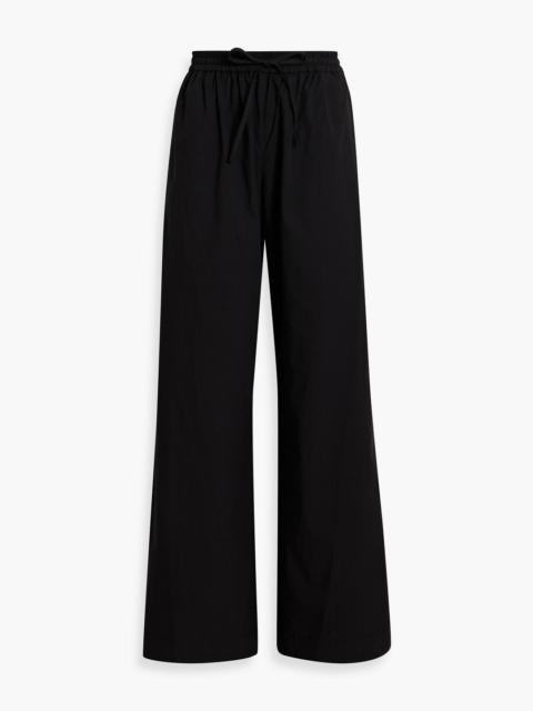 MATTEAU Cotton-poplin straight-leg pants