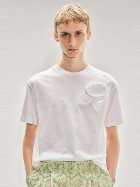Simone Rocha Fitted Pressed Rosette T-Shirt