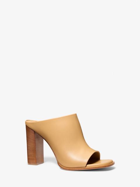 MICHAEL KORS Natasha Leather Mule