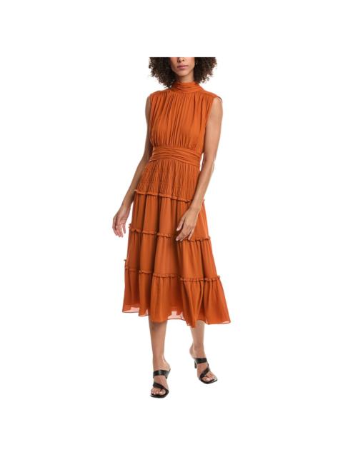 DEREK LAM 10 CROSBY Derek Lam 10 Crosby Junia Ruched Midi Dress