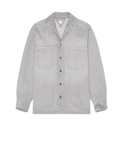 Bottega Veneta Washed Denim Shirt