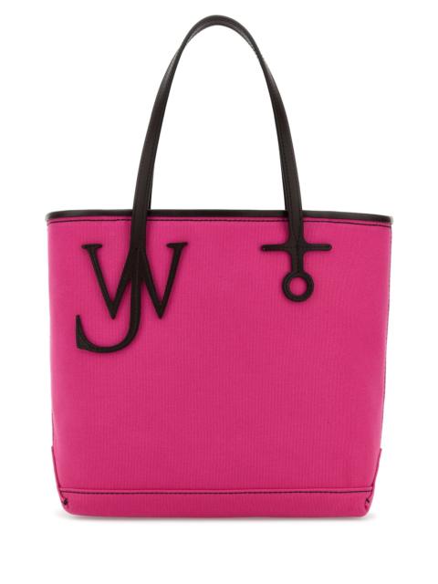 JW Anderson Fuchsia canvas small Anchor bucket bag