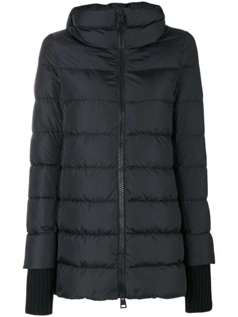 Herno MEDIUM DOWN JACKET WITH ZIP AND HOOD