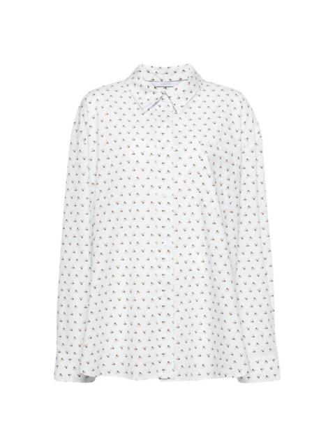 pushBUTTON Collar Layered Shirt