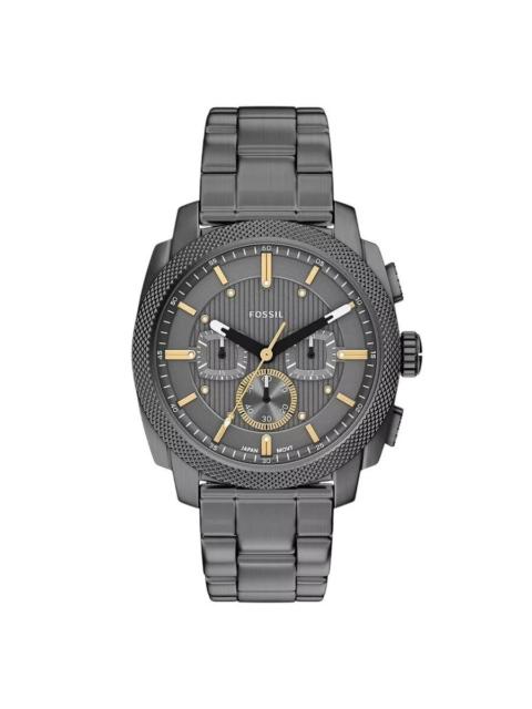 Other Designers Fossil Machine Chronograph Quartz Gunmetal Dial Men's Watch FS6160