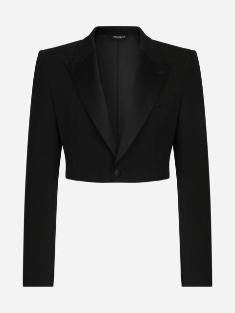 Dolce & Gabbana Single-breasted wool Spencer jacket