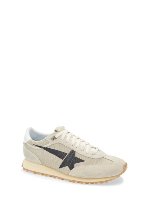 Golden Goose Golden Goose Running Marathon Sneaker in Beige/black at Nordstrom