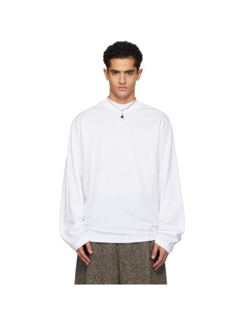 Dries Van Noten White Long Sleeve T-shirt