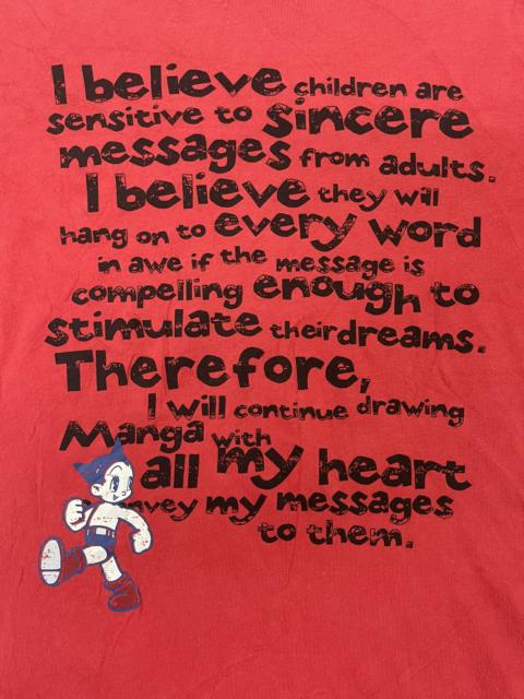 Other Designers Vintage - Astro Boy Mighty Atom Tshirt Osamu Tezuka Productions