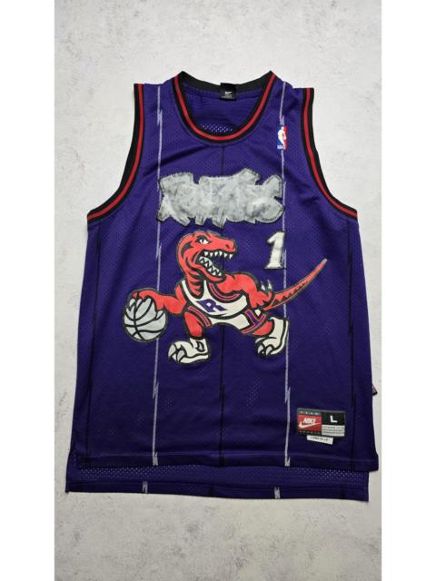 Nike Vintage 90s Nike Toronto Raptors Tracy McGrady #1 Jersey