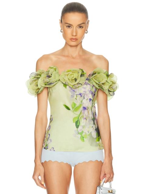 LEO LIN McKayla Off-Shoulder Top