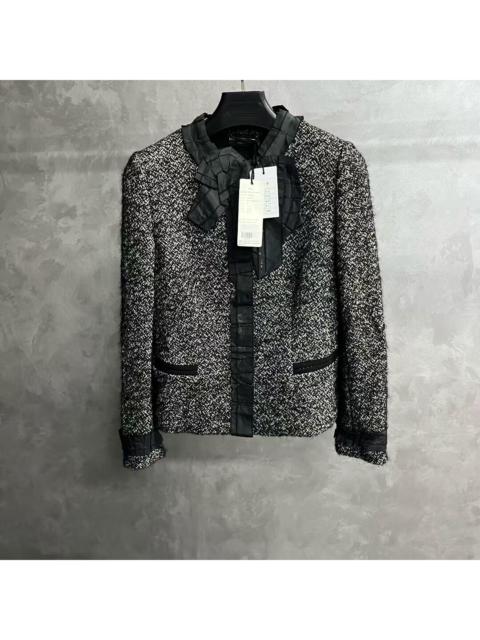 Dolce & Gabbana Dolce & Gabbana Black and Grey Haute Couture Casual Jacket