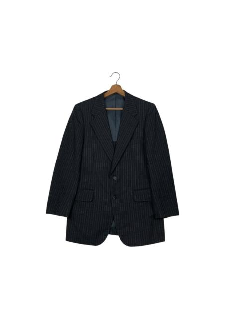 Burberry Vintage 90’s BURBERRYS Wool Striped Suit Jacket #2536-C114