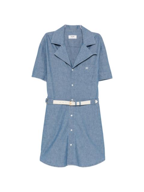 CELINE Celine Women Denim Cotton Dress