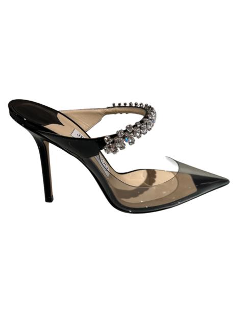 JIMMY CHOO Jimmy Choo Bing Crystal Strap Mules