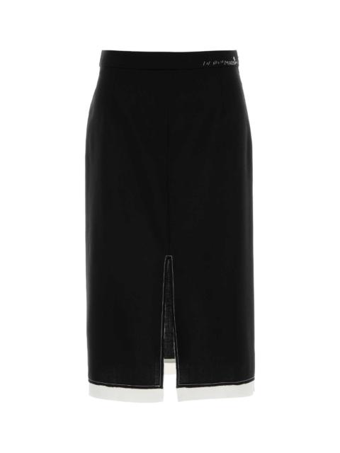 Marni Marni Women Black Wool Skirt