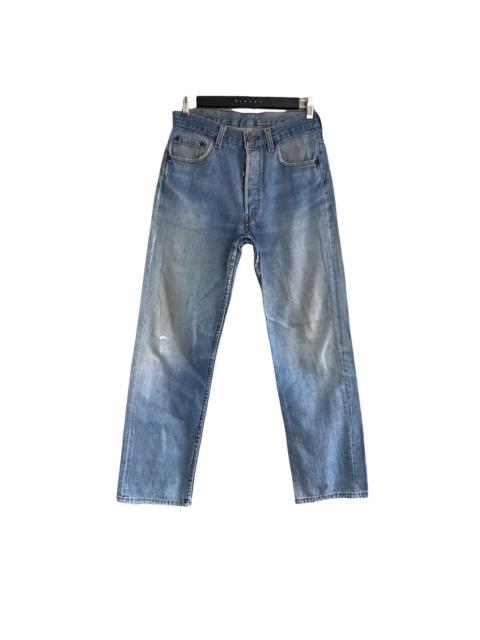 Levi's Vintage 80s Levis 501 Distressed Jeans Dirty Faded