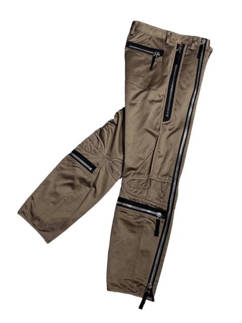 Dries Van Noten VERY RARE🔥DRIES VAN NOTEN Designer Multi Zipper Pants