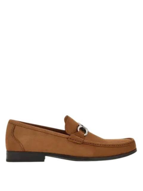 FERRAGAMO Ferragamo Gancini Ornament Loafers, Size 9 EE