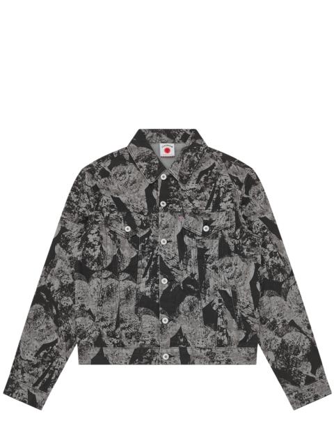 ICECREAM CONE STAMP DENIM TRUCKER JACKET