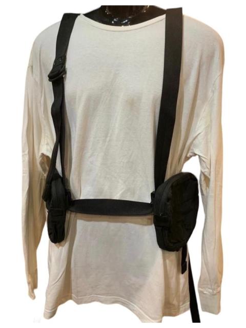 Yohji Yamamoto Yohjiyamamoto x adidas 2 way massanger bag and vest style