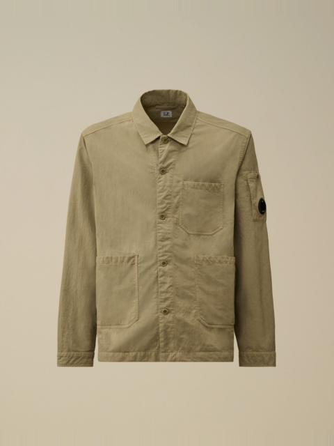 C.P. Company Diagonal Flatt Nylon Button Overshirt
