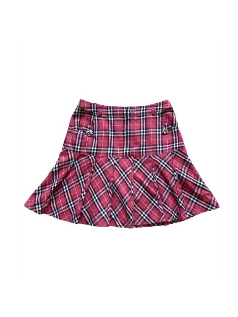 Burberry Burberry Nova Check Knife Pleated Skirt