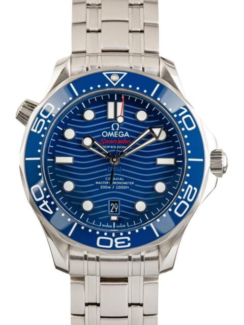 OMEGA Used Blue Dial Omega Seamaster Diver 300M 42MM Stainless Steel