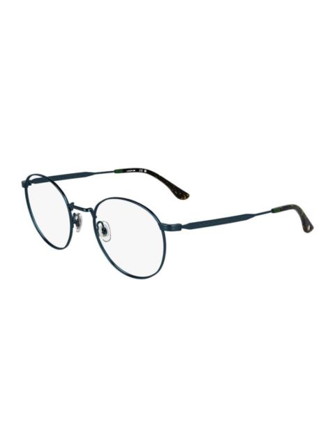 LACOSTE Lacoste Men's Black Round Eyeglass Frames L2308 410