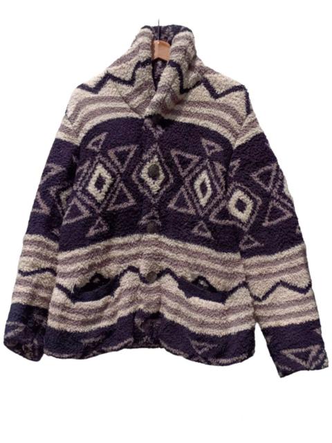 Other Designers Sun Surf - Cali Surf Deep Pile Fleece Sweater Jacket