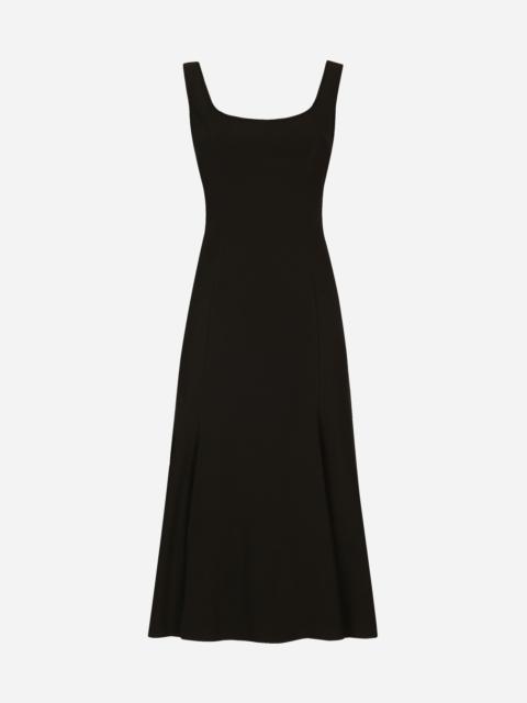 Dolce & Gabbana Calf-length cady dress