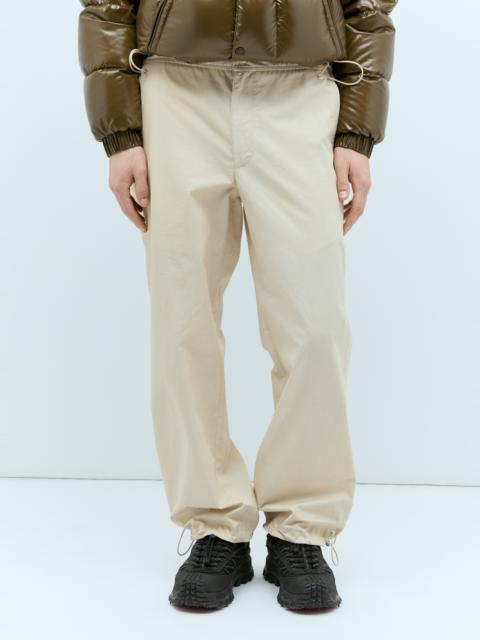 Moncler Drawstring Poplin Pants