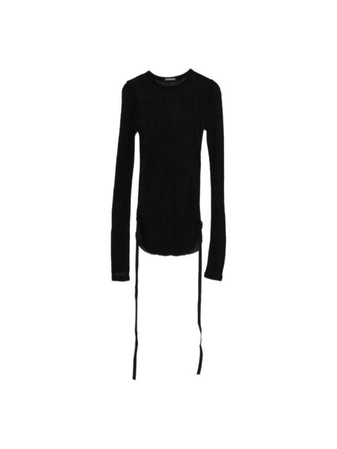 Ann Demeulemeester Ann Demeulemeester Black Knitwear Women