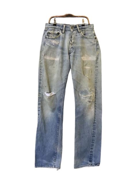 Other Designers Vintage 60s Levi’s Rendem Grunge Distressed Selvedge Jeans