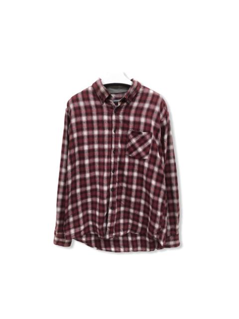 Other Designers Japanese Brand - Japanese Brand Mr.Junko Plaid Tartan Flannel Shirt 👕