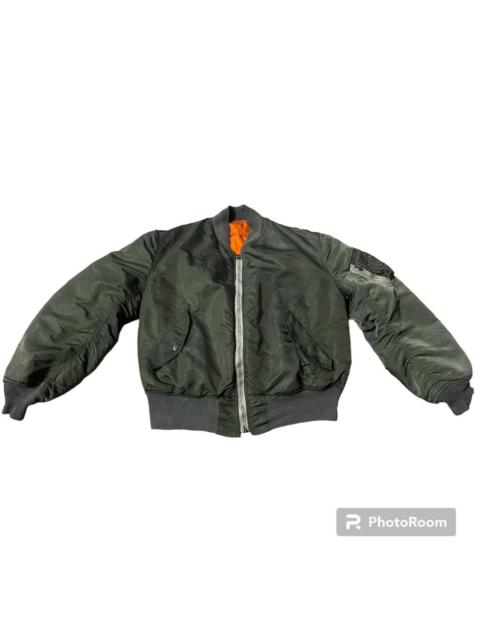 Other Designers Alpha Industries × Vintage - Vintage Reversible Flyer Man Intermediate MA-1 Bomber Jacket