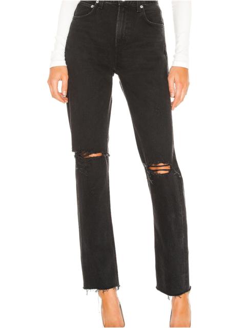 AGOLDE Cherie High Rise Straight Jeans