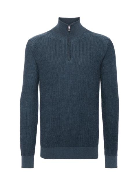 Brioni HALF-ZIP JUMPER