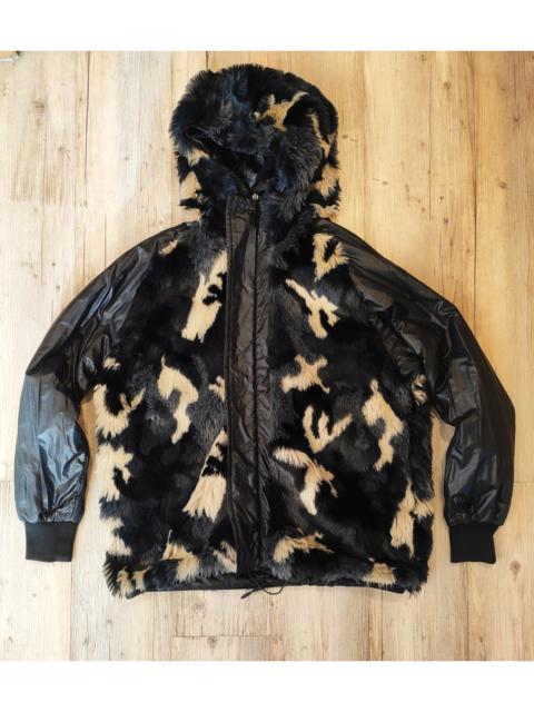 Other Designers Collection Privee - Camo faux fur reversible parka.Like Rick Owens or Dior