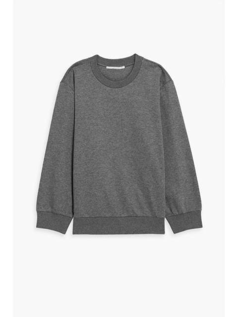 Stella McCartney Jacquard-trimmed cotton-jersey sweatshirt