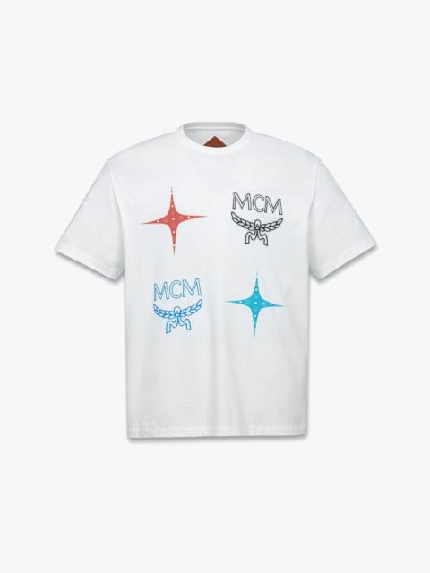 MCM Constellation Print T-Shirt in Organic Cotton