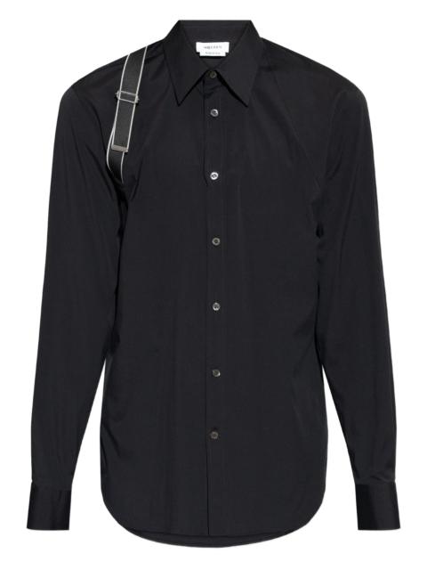 Alexander McQueen Alexander Mcqueen Strap-detail Shirt