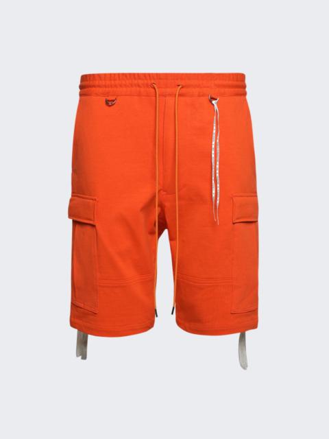MASTERMIND WORLD High Density Cargo Shorts Orange