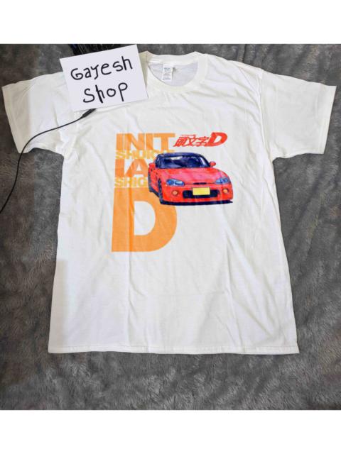Other Designers Unbranded - initial D white shirt