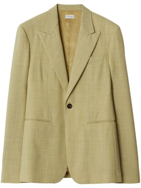 Burberry tailored wool blazer