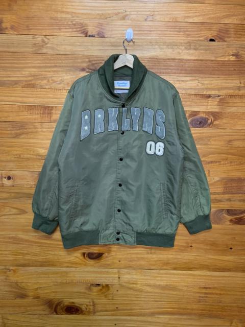 Other Designers Streetwear - Vintage Brooklyn Overalls Chalk Line Jacket