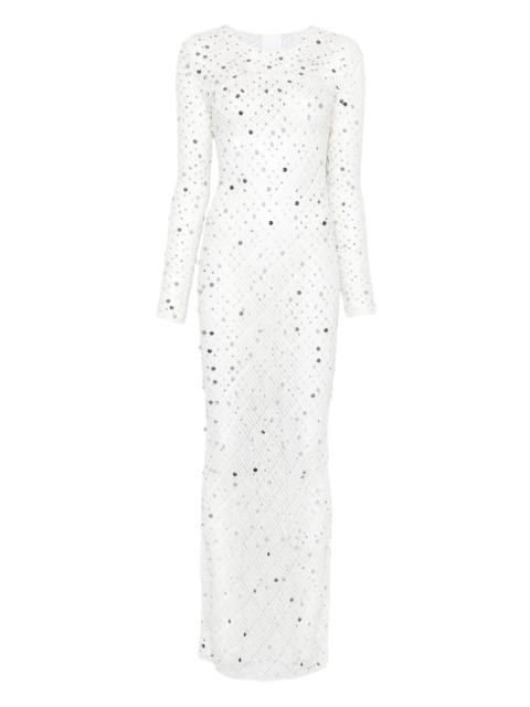 Paris Georgia sequin-embellished maxi dress